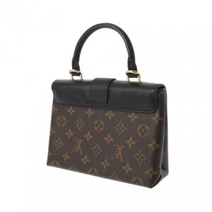 Louis Vuitton Monogram Noir Canvas Black Locky Handbag